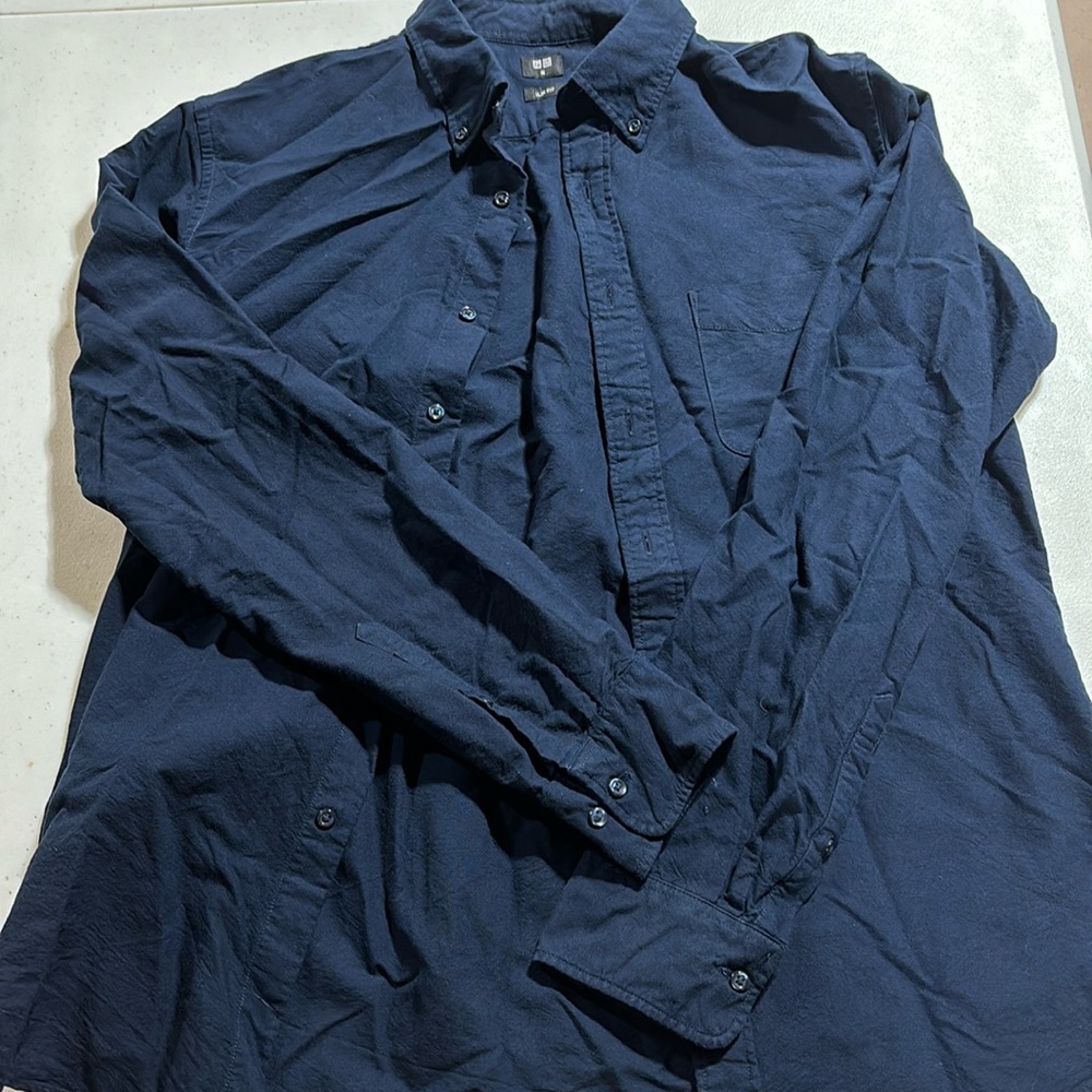 Uniqlo dyed Oxford